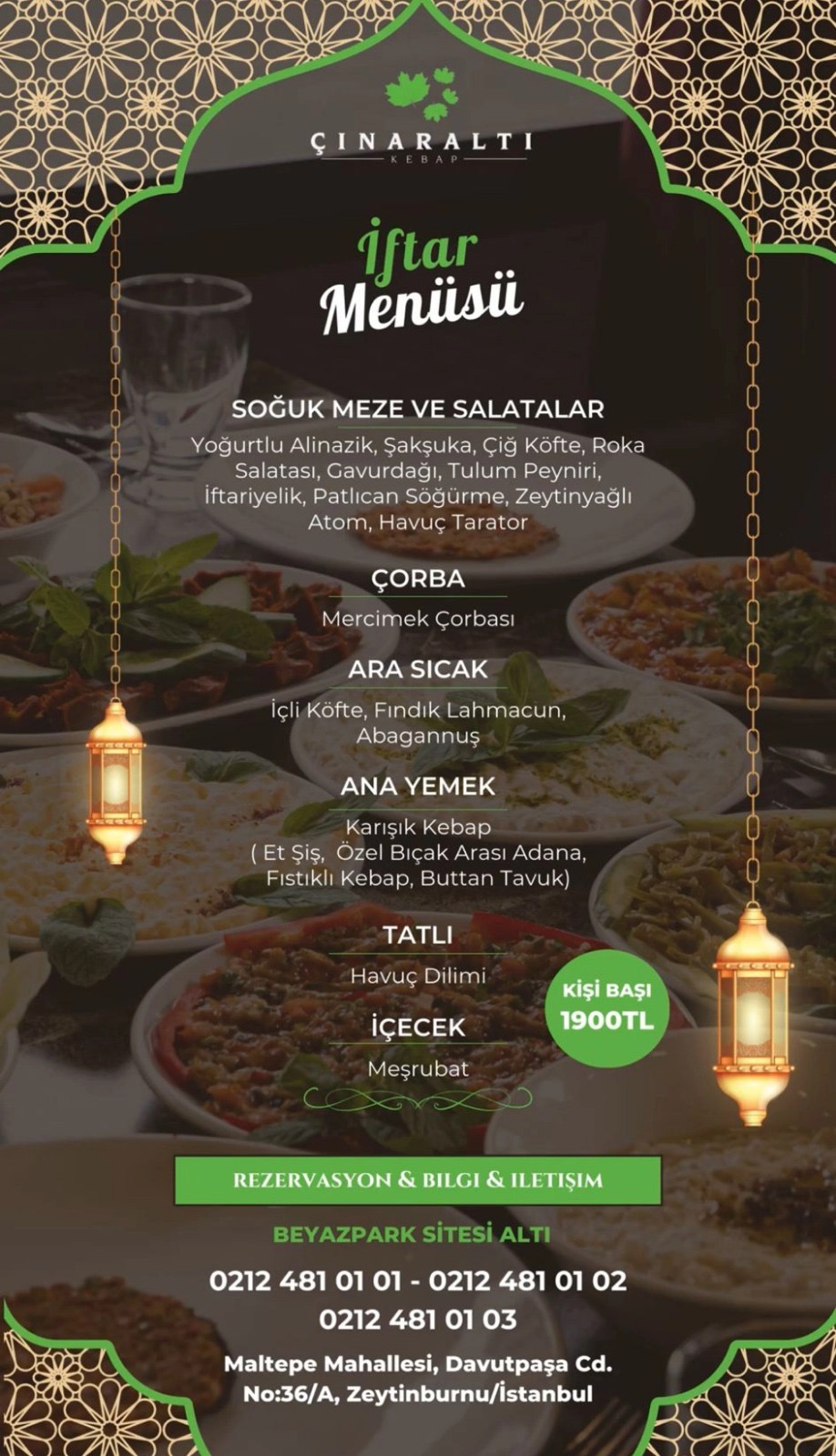 RAMAZAN MENÜSÜ